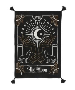 Small Moon Tarot Card Wall Tapestry