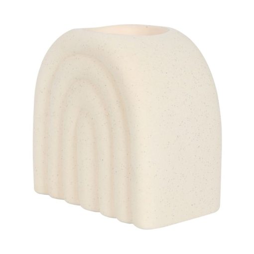 Cream Speckle Arch Oil Burner - Image 2