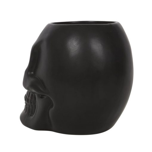 Black Skull Plant Pot - Image 4