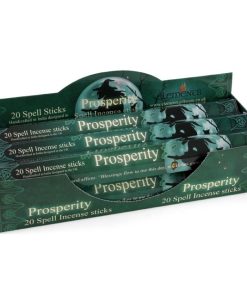 Set of 6 Packets of Prosperity Spell Incense Sticks by Lisa Parker
