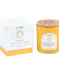 Gemini Lavender & Cedarwood Gemstone Zodiac Candle