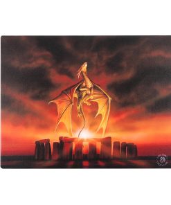 19x25cm Solstice Canvas Plaque by Anne Stokes