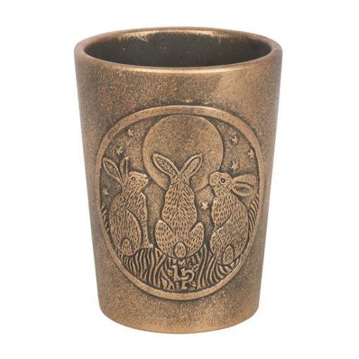 Moon Shadows Bronze Terracotta Plant Pot by Lisa Parker - Image 2