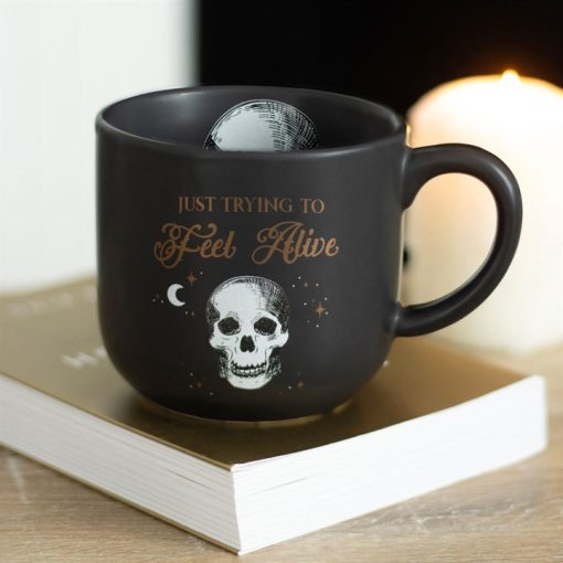 Trying To Feel Alive Mug - Image 6