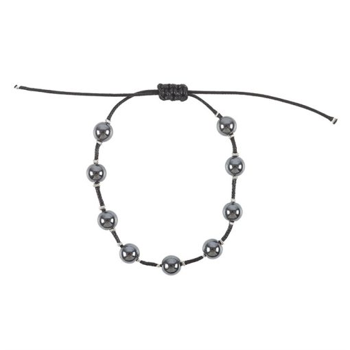 Healing Hematite String Bracelet - Image 3