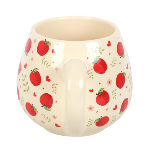 Apple Print Rounded Mug - Image 3
