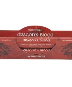 Set of 6 Packets of Elements Dragon's Blood Incense Sticks